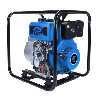 Tragbare 4--Hub-Luftgekühlte Diesel-Wasserpumpe